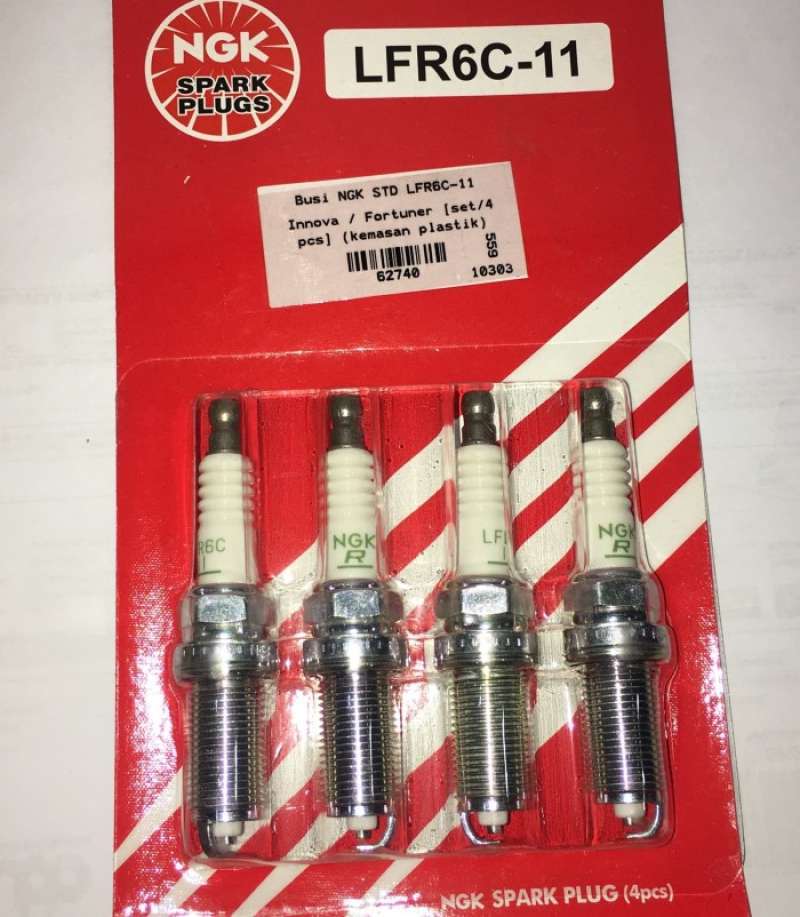 Promo Busi Ngk Std Lfr6C-11 Ngk Fortuner [Set/4 Pcs] -62740 Diskon 34% ...