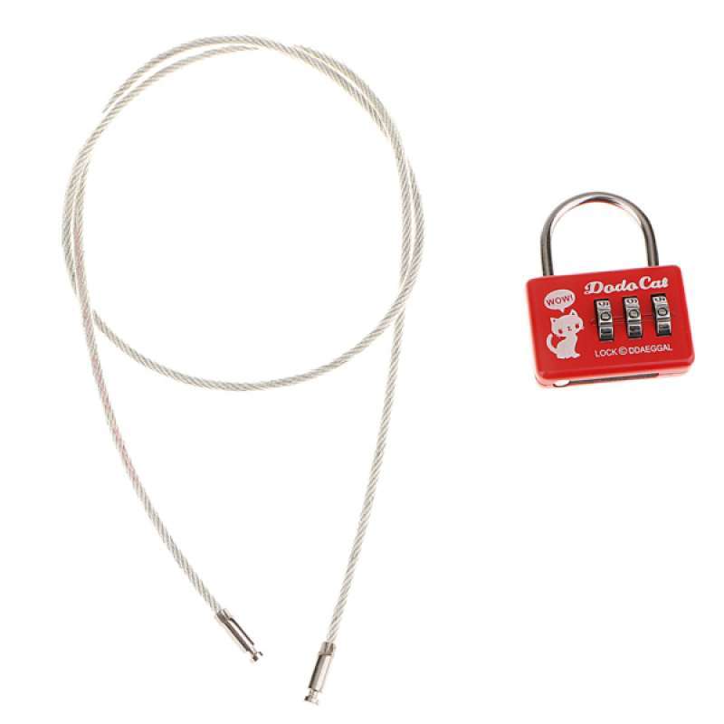 Jual 3 Digit Combination Travel Suitcase Luggage Code Lock Padlock