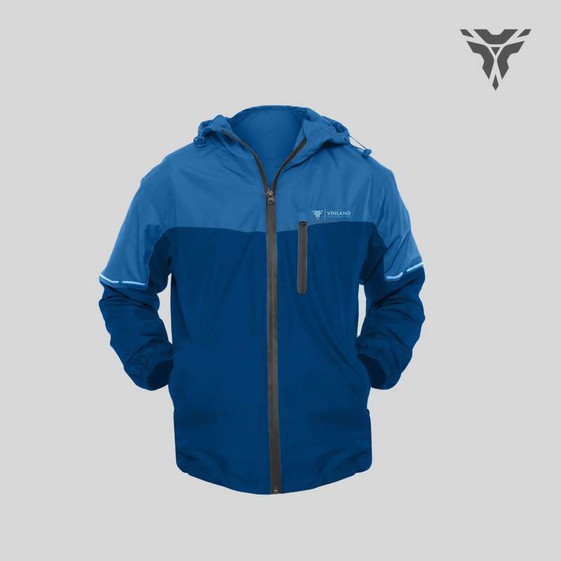 Jual Vinland Evolved Series Safety Riding Jacket Navy Blue XL di