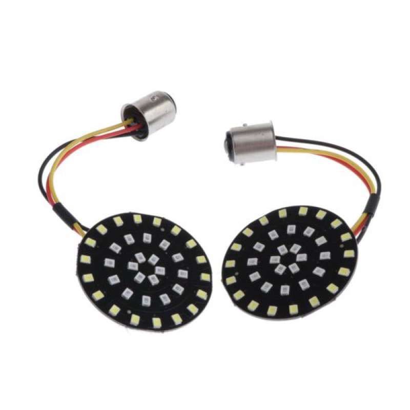 Jual 2inch LED Turn Signals/ Running Light 1156 Insert Kit for Harley