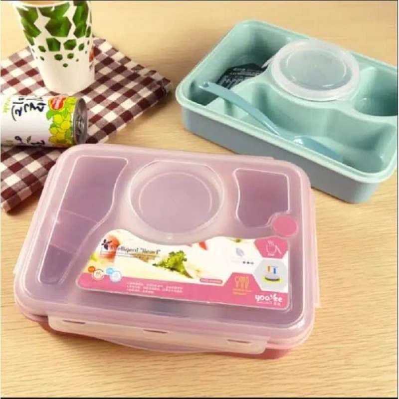 Promo Tempat Makan Ompreng Lunch Box Kotak Makan Tempat Diskon 23 di Seller VIRGO STOREE Kota