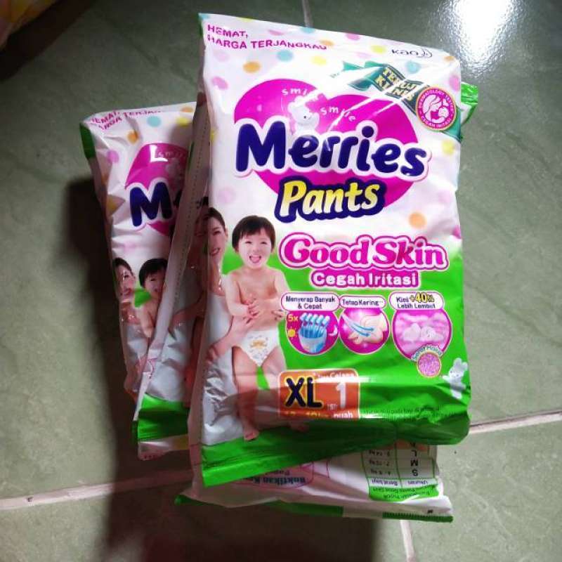 Merries Renceng Jual Pampers Merries Xl Rencengan Termurah - Harga Grosir Terupdate ...