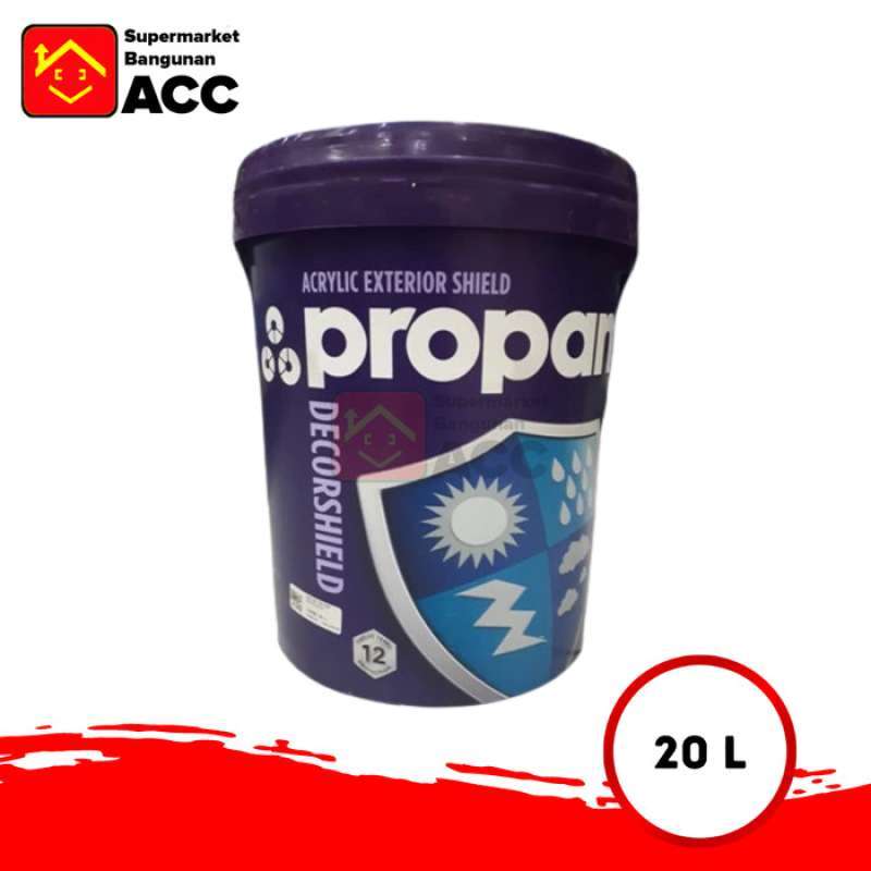 Jual Propan Decorshield Cat Tembok Exterior Tinting Warna Muda 20 liter