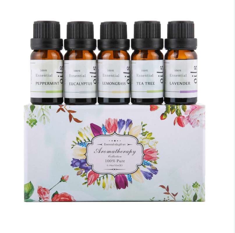 Promo Firstsun Set Pure Essential Fragrance Oils Minyak Aromatherapy