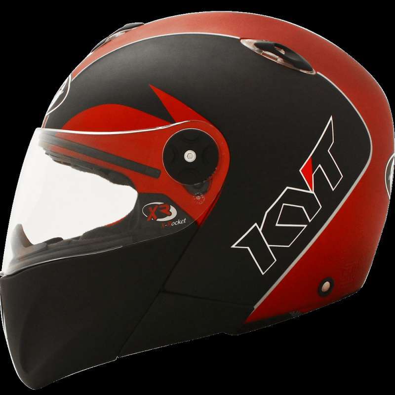 Jual HELM KYT X ROCKET RETRO BLACK MAROON DOFF HELM KYT FULL FACE di