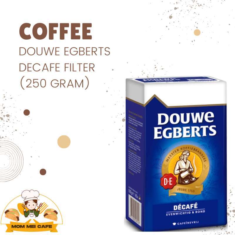 Jual Kopi DOUWE EGBERTS DECAFE FILTER HOLLAND COFFEE di Seller Mom Mei
