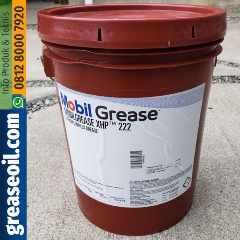 Promo Mobilgrease Xhp 222 Lithium Complex Grease Pail 16 Kg Diskon 23