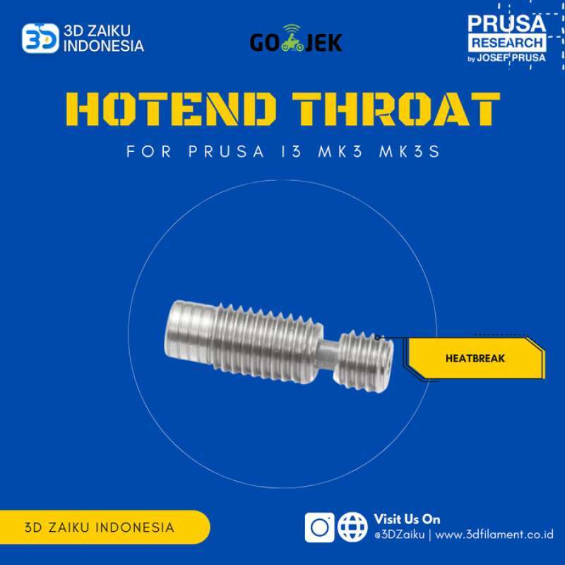 HoCenWay High Temperature Bimetal Copper Titanium Heatbreak Compatible With V6 Hotend Prusa I3 MK3 MK3S Volcano Hot End 3D Printer(Threaded Version - View #4