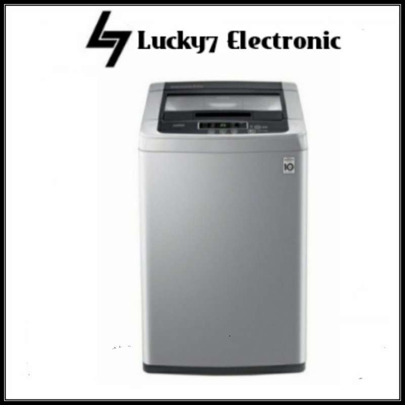 Jual LG T2175VSPCK Mesin Cuci Top Loading 7.5 Kg Smart Inverter Turbo