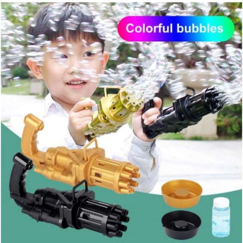 Jual Bubble Gun Pistol Mainan Bubble Gelembung Mainan Anak Di Seller