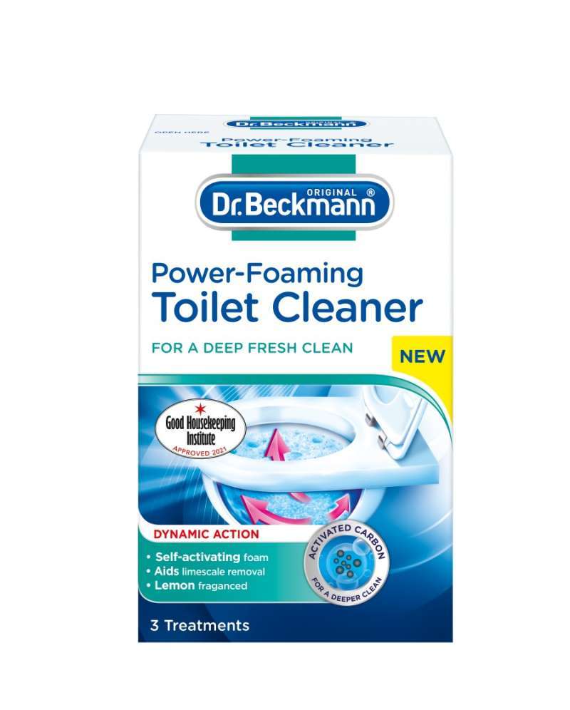 Promo Dr. Beckmann PowerFoaming Toilet Cleaner [3 x 100 g] Diskon 10