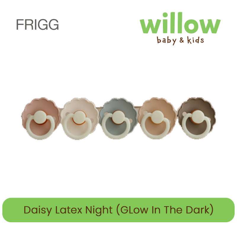 Jual Pacifier Frigg Daisy Latex Night (glow In The Dark) Size 1