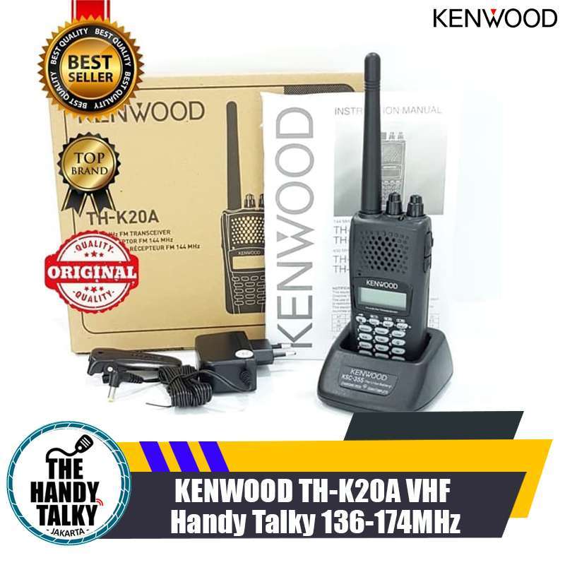 Jual KENWOOD THK20A VHF Handy Talky 136174MHz di Seller thehandytalky