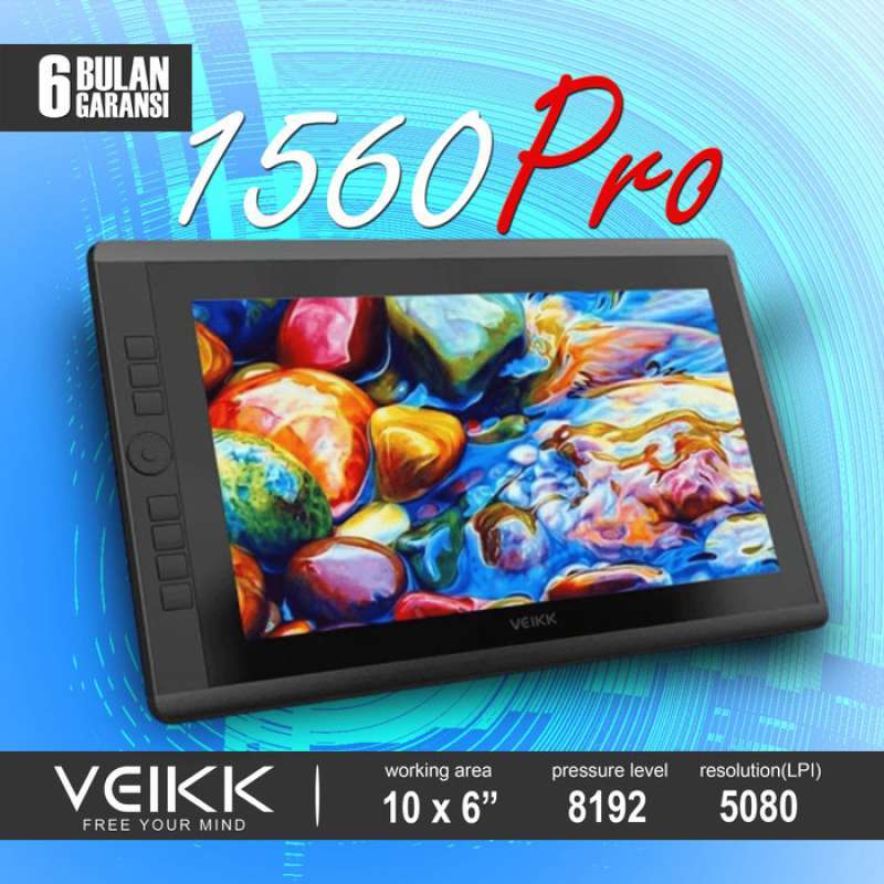 Veikk Display Jual VEIKK VK1560 Pro 15.6 Inch Pen Display Graphics Monitor IPS HD ...