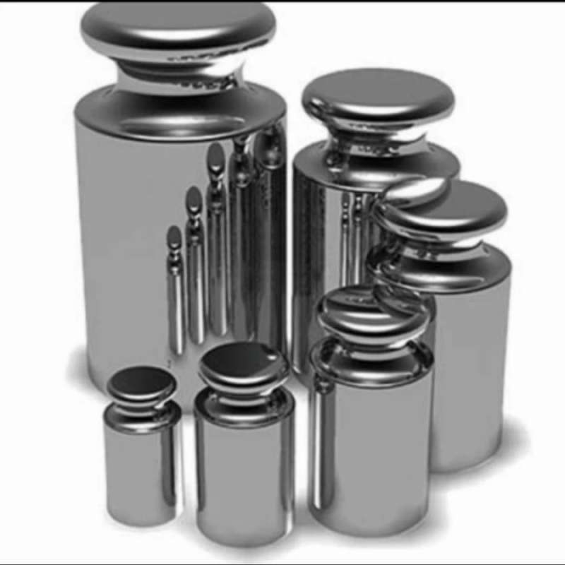 Promo ANAK BATU TIMBANGAN CHROME 1KG / BATU TIMBANGAN KALIBRASI 1KG