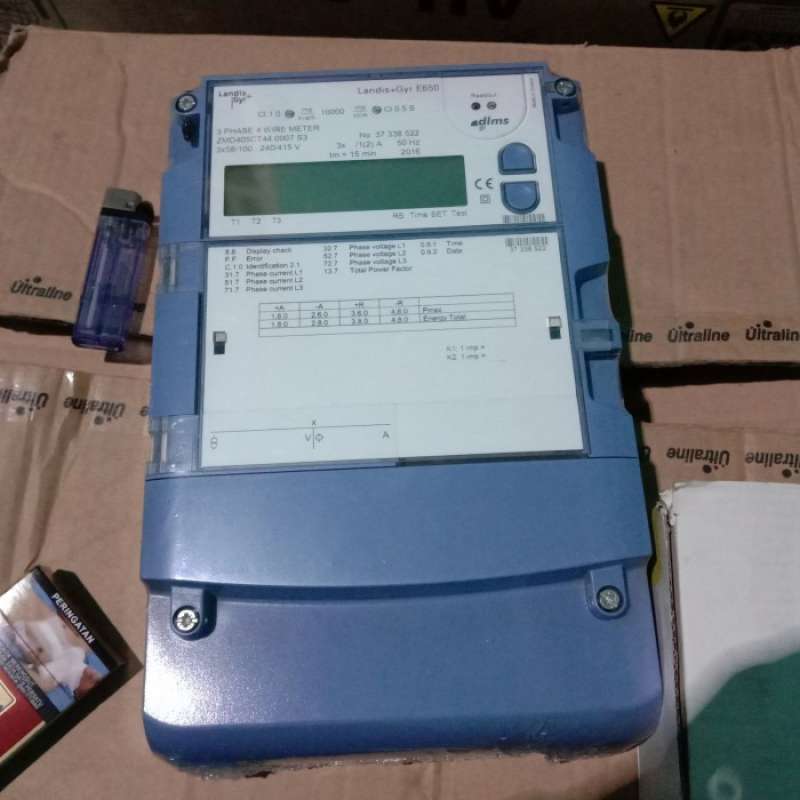 Jual Digital Kwh Meter Landis+gyr E650 3phase Landis+gyr Zmd405ct44