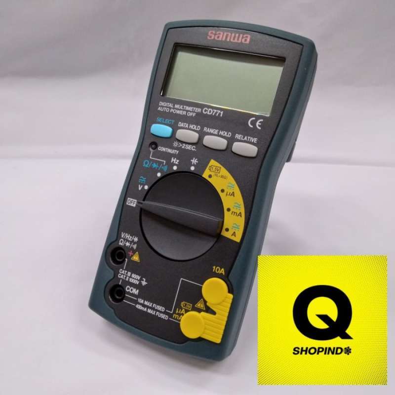 Jual Sanwa Cd771 Multimeter Multitester Avometer Digital Di Seller Umar