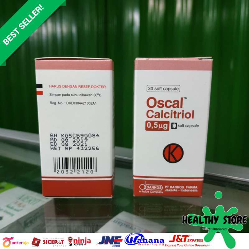 Promo oscal 0 5 calcitriol 0 5 mcg original diskon 14 di seller