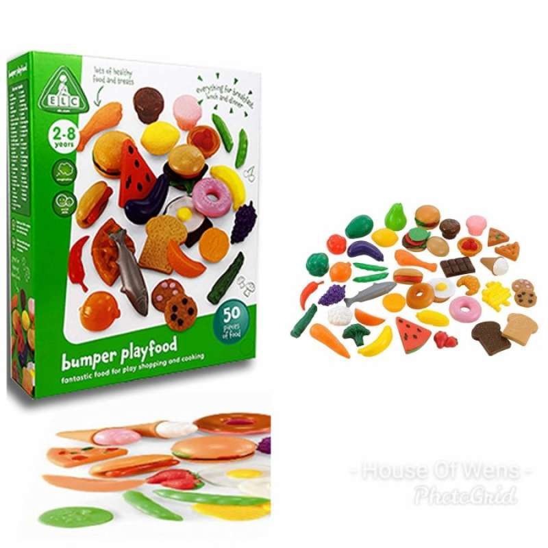 Promo ELC BUMPER PLAY FOOD SET ORIGINAL MAINAN ANAK ELC ORIGINAL