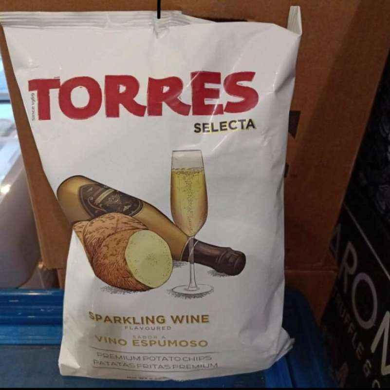 Jual Torres selecta sparkling wine flavoured premium potato chips di
