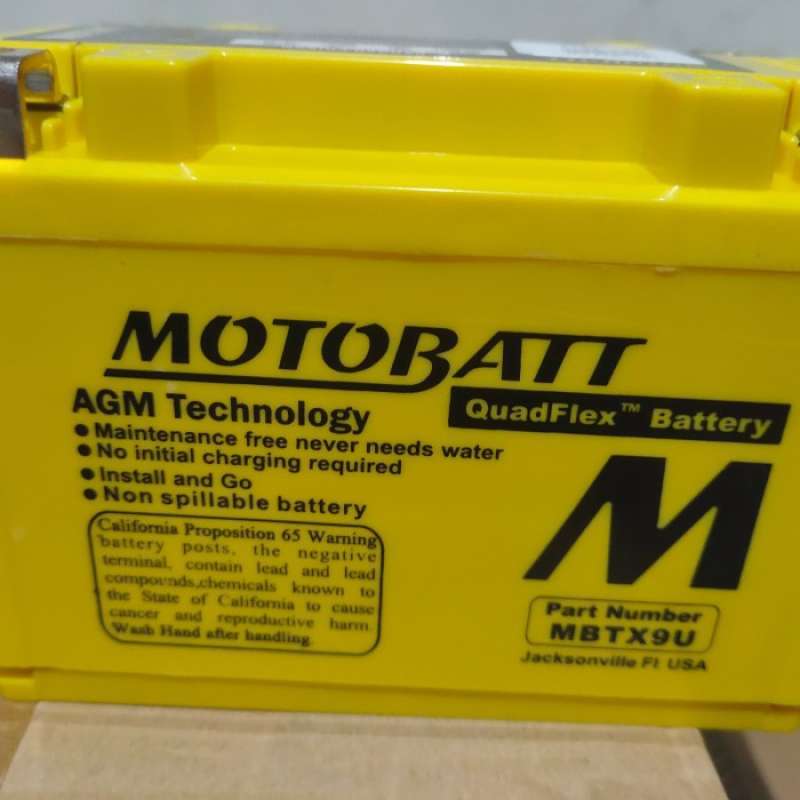 Promo Aki Motor KTM Duke RC 200 250 390 Motobatt MBTX9U Diskon 23% di