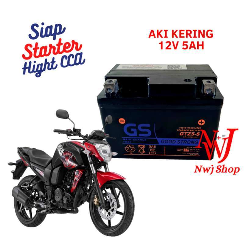 Jual Aki Motor Yamaha Vixion R15 Xabre Byson GTZ5S YTZ5S GS Y Accu ...
