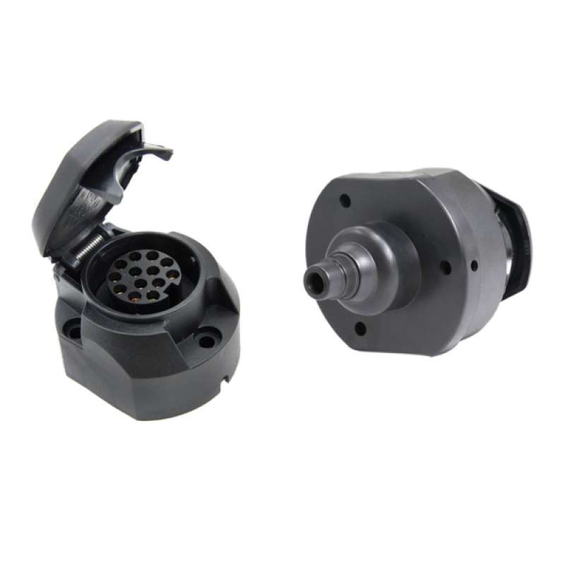 Jual 13 Pin Plastic Trailer Socket Cover Connector Caravan Towbar