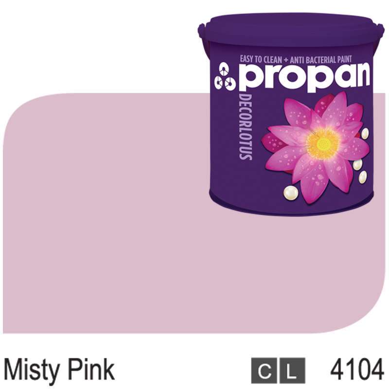 Jual PROPAN DECORLOTUS TINTING MISTY PINK 4104 20L di Seller Roda