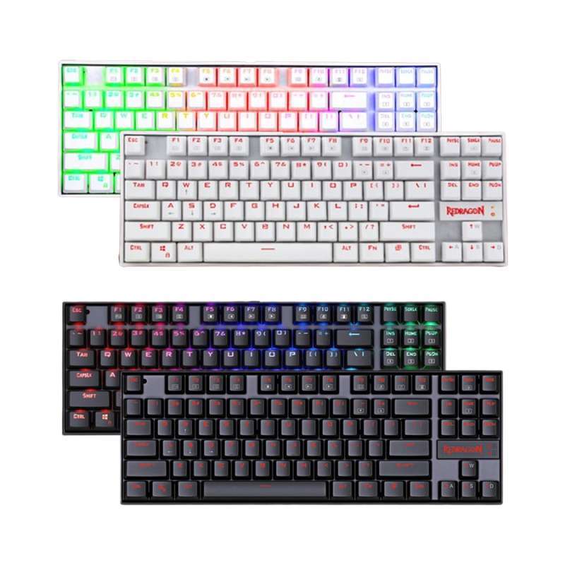 Jual Redragon K552 K552W Kumara TKL Mechanical Gaming Keyboard di