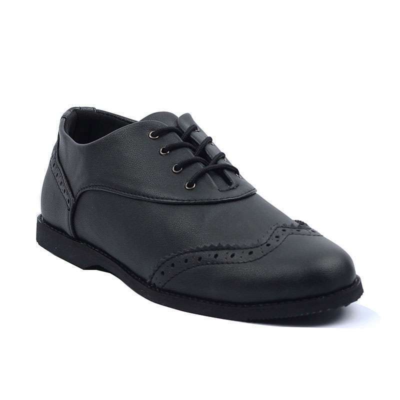 Jual Giant Flames Wingtip Black Pantofel - Hitam 40 di Seller Giant