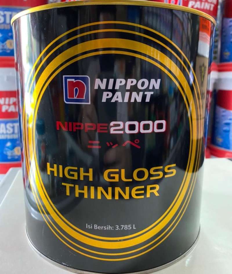 Promo Thinner High Gloss Thinner Nippe 2000 Thinner Nippon Paint Galon Diskon 23 Di Seller