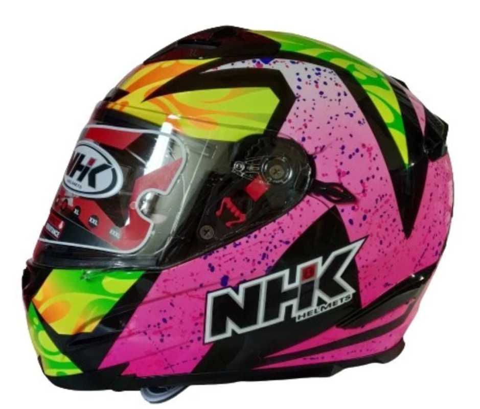 Jual HELM NHK RX 9 SE Karel Winter Helm Full Face Double Visor Black