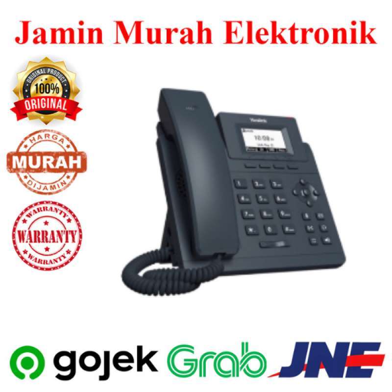 Promo Yealink Sip T30 Entry-Level Ip Phone With 1 Port Sip - Non Poe ...