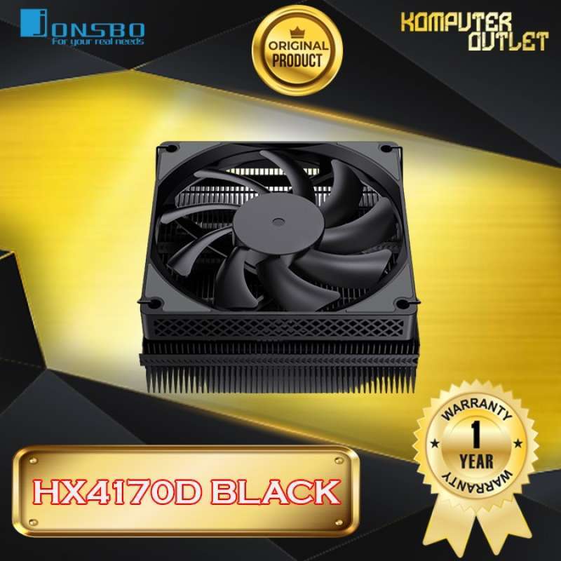 Jual Jonsbo Hx4170d Cpu Cooler - Cooler Processor Hx4170d Black Di ...