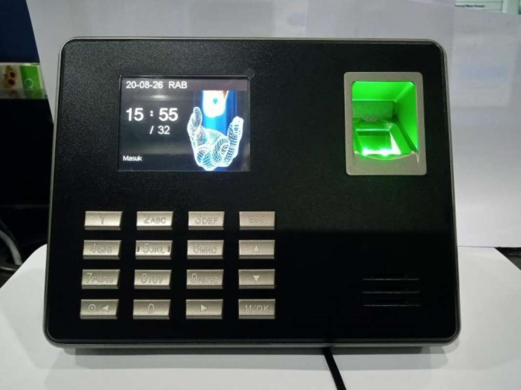 Pin Absen Jual Mesin Absen Fingerprint A5 Sidik Jari PIN Password Mesin Absensi ...