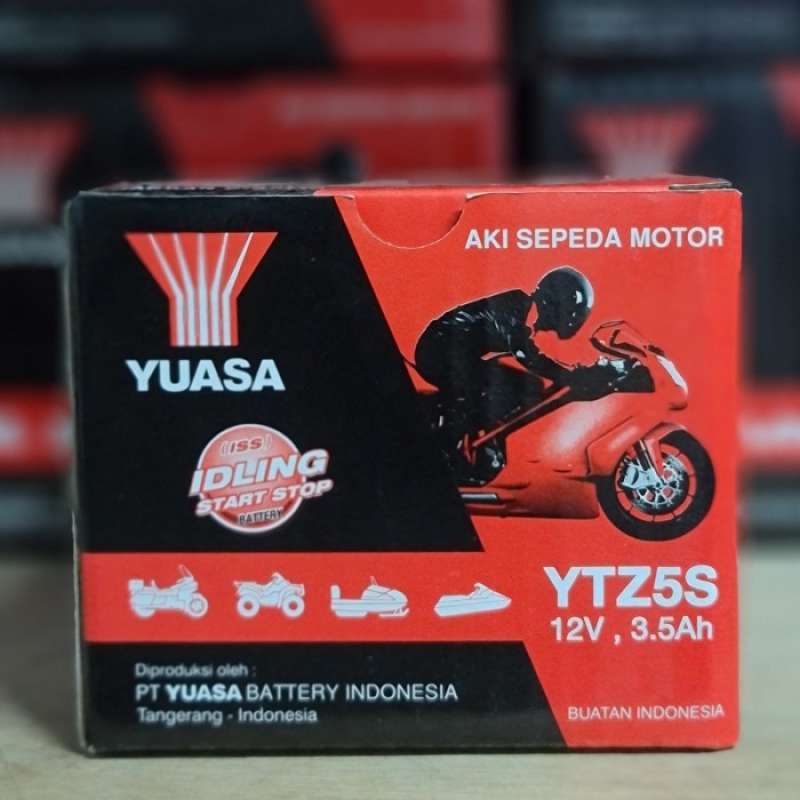Promo Aki Motor Yamaha Xeon, Byson Ytz5s Yuasa Aki Kering U #kode= 30