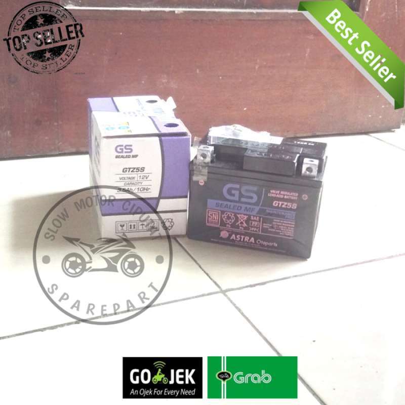 Promo Aki Gs Gtz5S Beat Vario Diskon 23% di Seller Mandala Otoshop