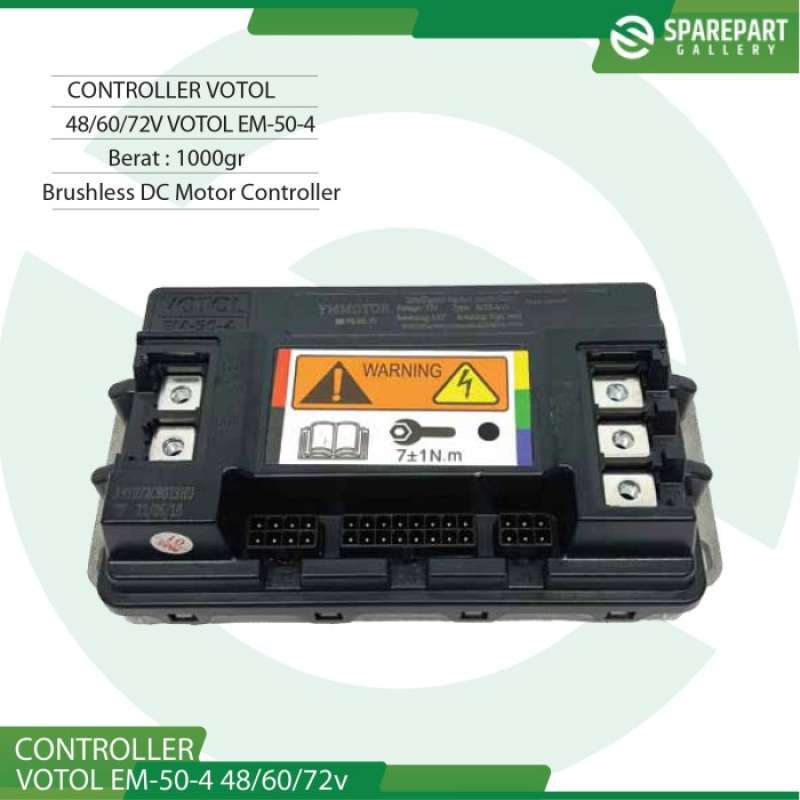 Contrôleur Programmable VOTOL EM50-4 48-72V 2000W - Onde Sinusoïdale Pour Vélo électrique