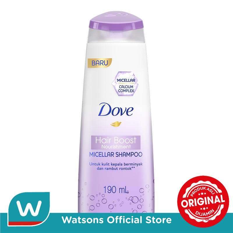Jual DOVE Shampoo Micellar Hair Boost Nourishment 190Ml di Seller