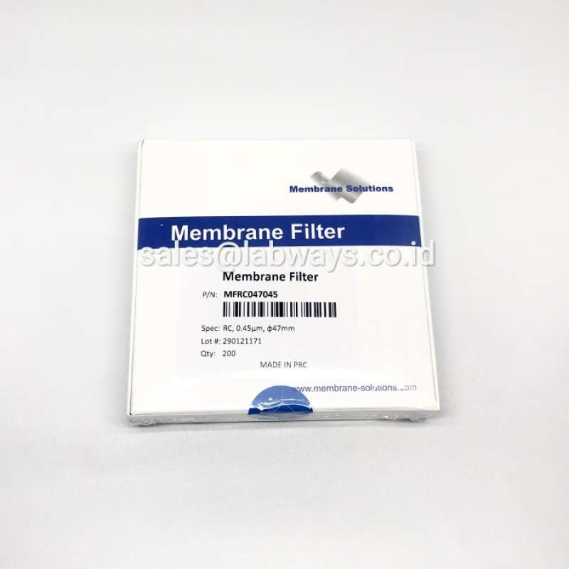 Promo REGENERATED CELLULOSE MEMBRANE FILTER 0.45 UM 47 MM RC MEMBRANE