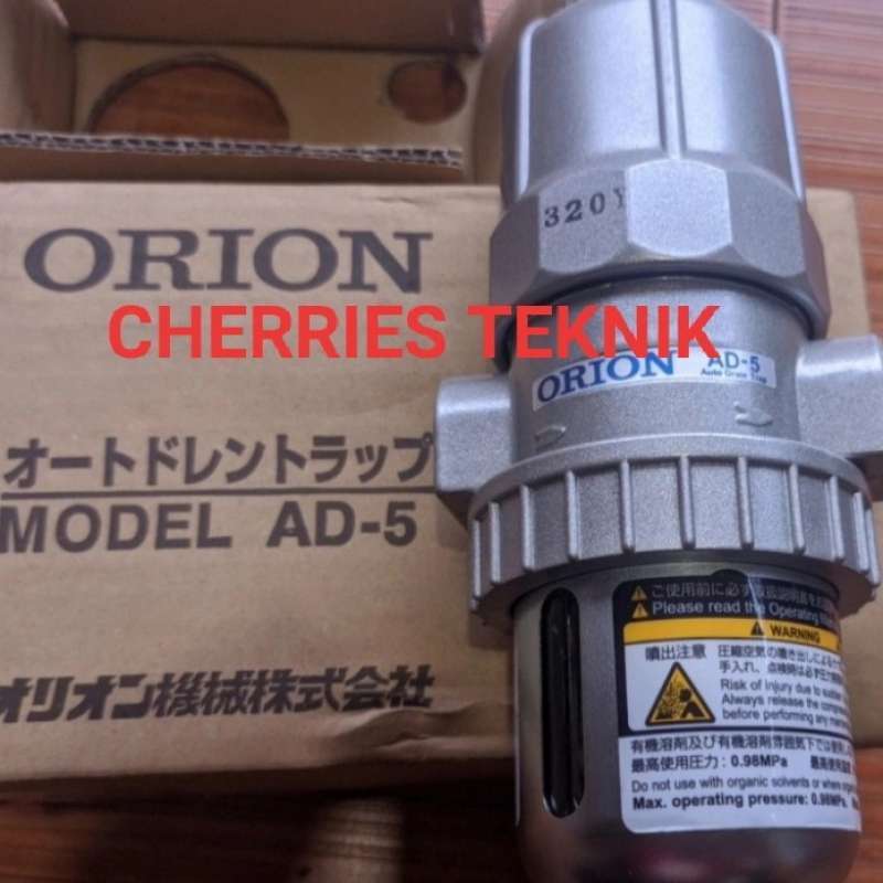 Promo Auto Drain Trap Orion AD5 Multivariasi Multicolor Diskon 23