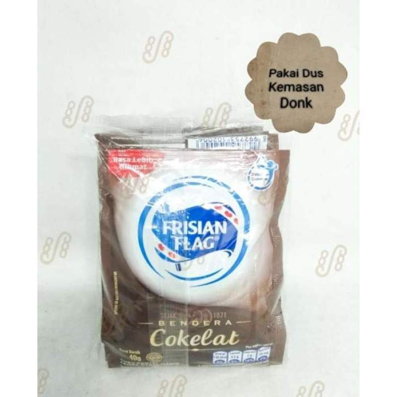 Susu Bendera Coklat Sachet / Susu Bendera Coklat Isi 6 ...