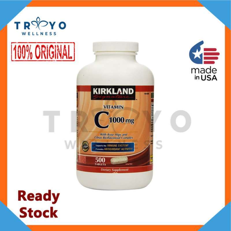 Jual Kirkland Vitamin C 1000mg Kirkland Signature Vitamin C 1000 Mg,500