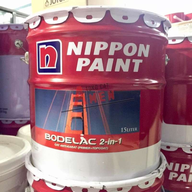 Jual Nippon Paint Bodelac 2in1 Gloss 15lt Talk Of Town Red/ Cat Anti