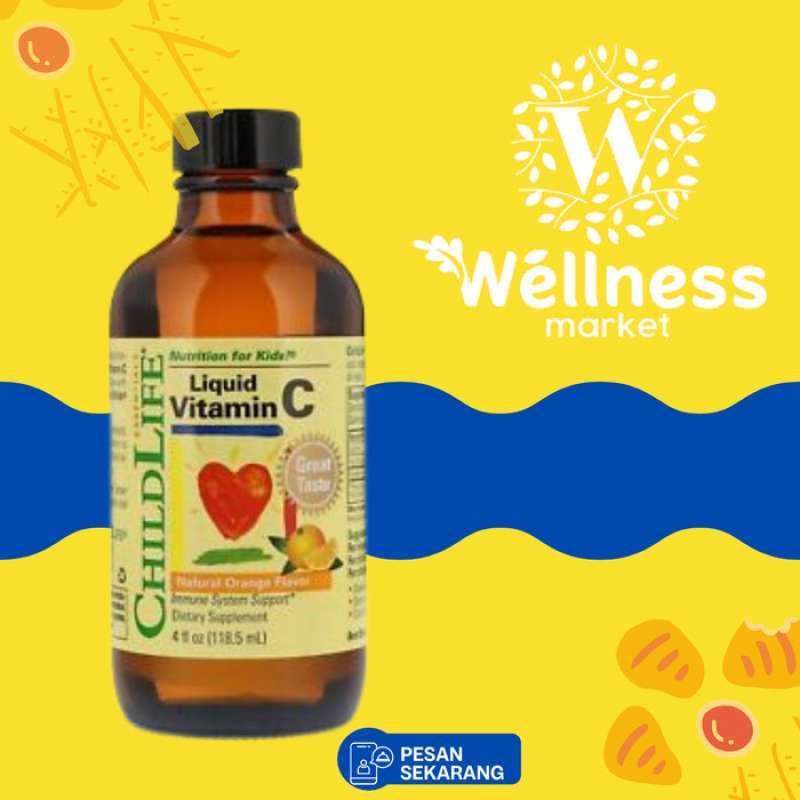Promo CHILDLIFE ESSENTIAL LIQUID VIRAMIN C 4 FL OZ 118,5ML Diskon 33
