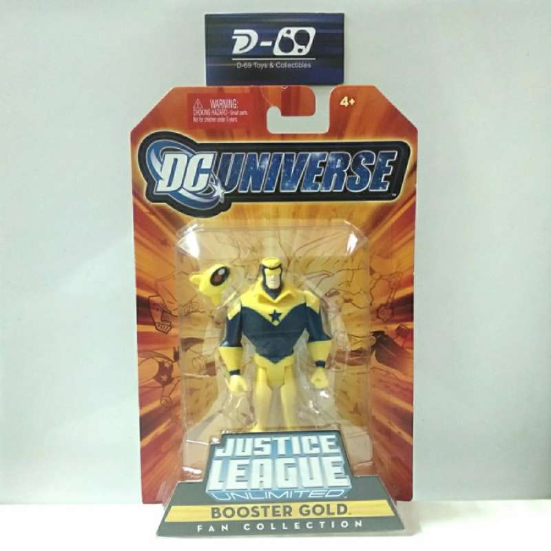 Promo MATTEL DC UNIVERSE DCU JUSTICE LEAGUE UNLIMITED JLU BOOSTER GOLD