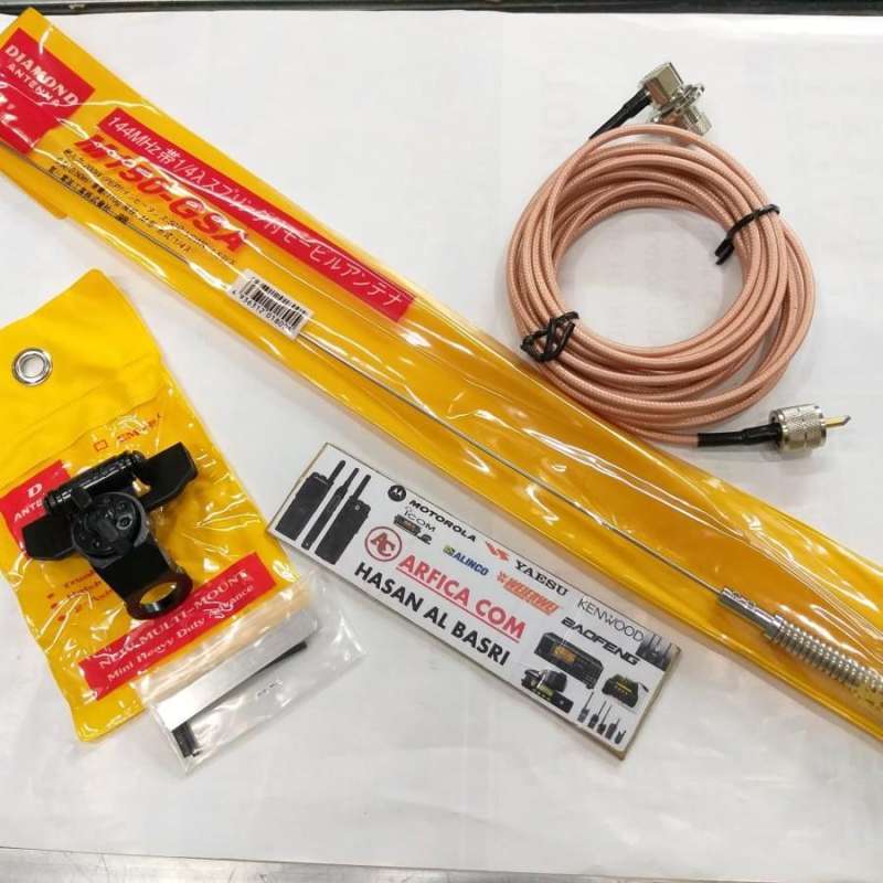 Jual Antena Radio Rig Mobil Set Plus Briket Dan Kabel D'antenasky2