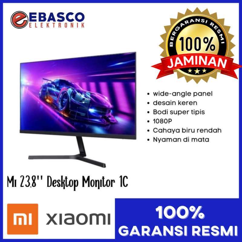 Jual Xiaomi Mi Desktop Monitor 1C-Monitor LED 23.8 Inch di Seller ...