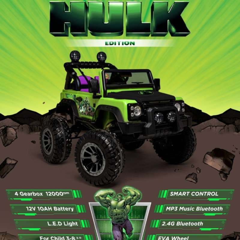 Jual Mobil Aki Anak SHP Volta 5008 Rocky Monster Jeep Himalaya Monster