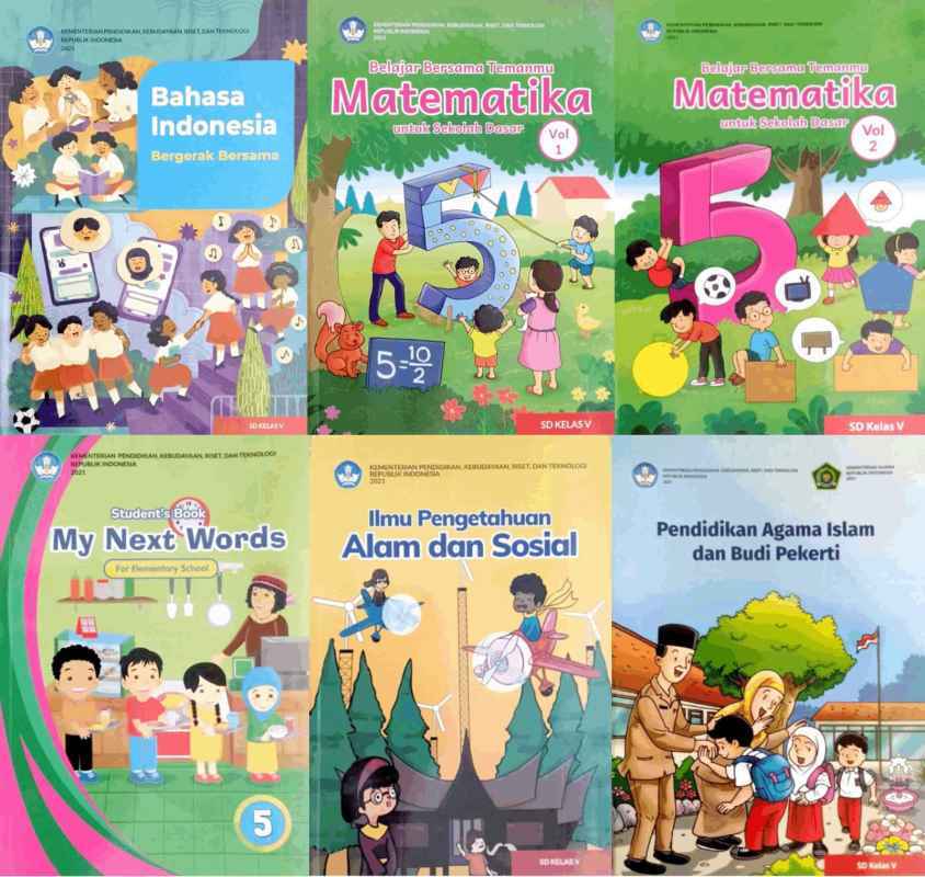 Jual Buku Paket Kemendikbud Untuk Kelas 5 Sd Di Seller Cv Pustaka Karya ...